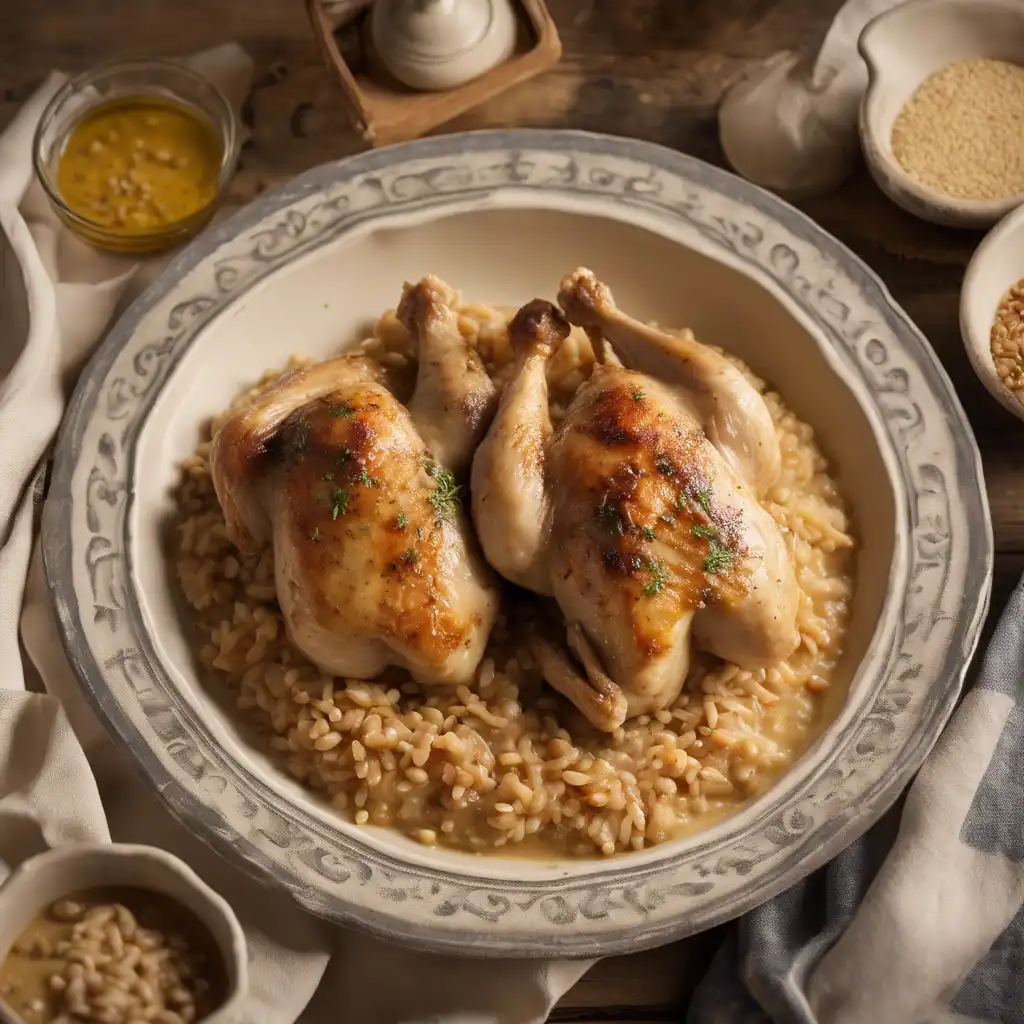 Chicken with Wheat (Frango com trigo)