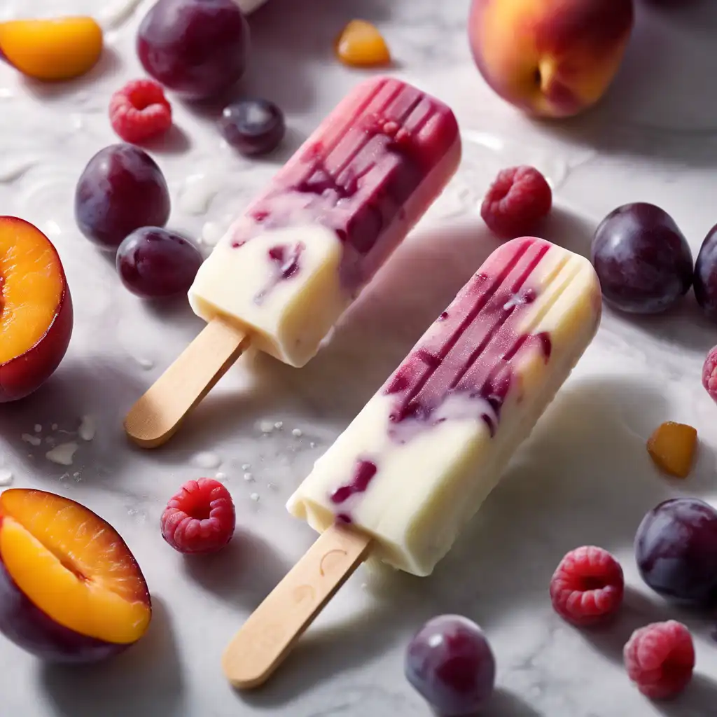 Fruit and Yogurt Popsicle