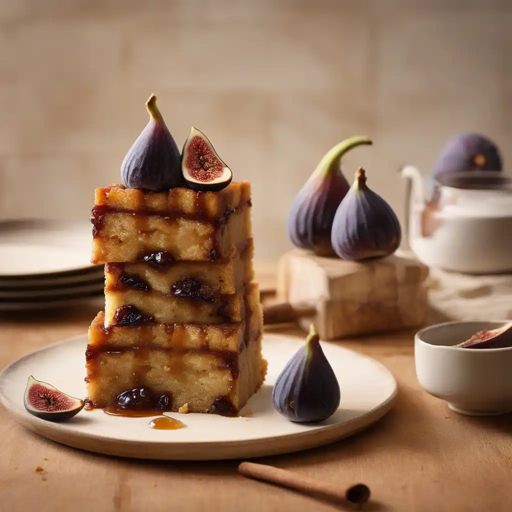 Fig Cake with Fig Jam