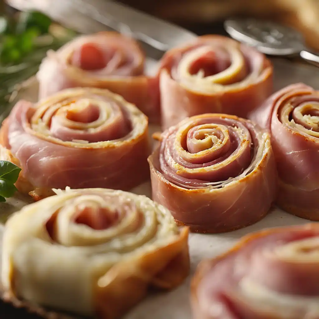 "Mini Forno Bakes with Prosciutto and Cheese"