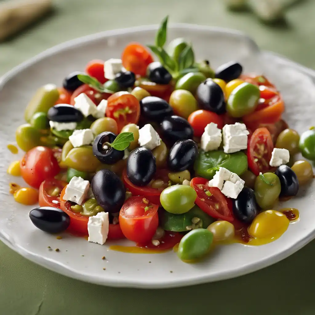 Tomato and Fava Salad