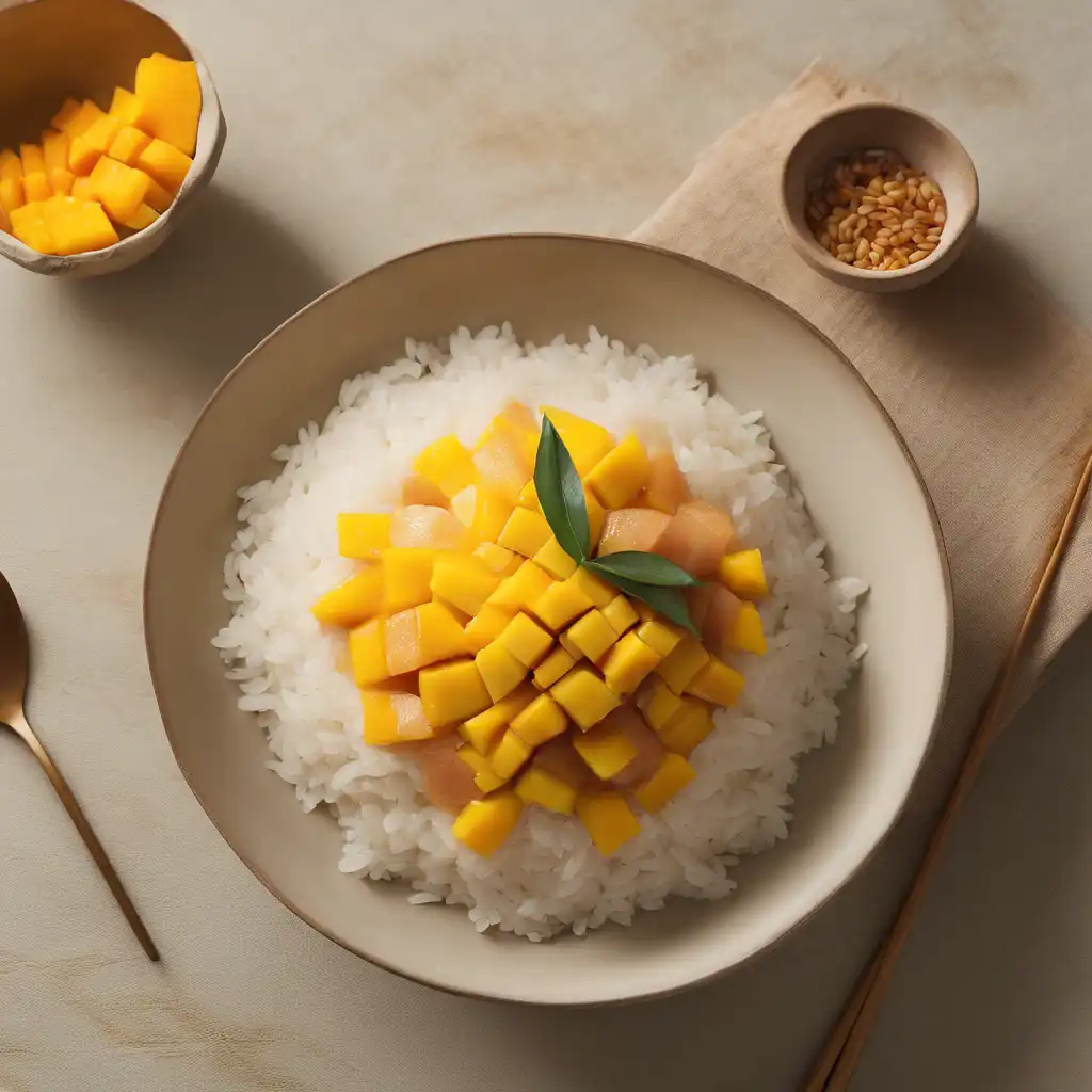 Sweet Rice with Mango