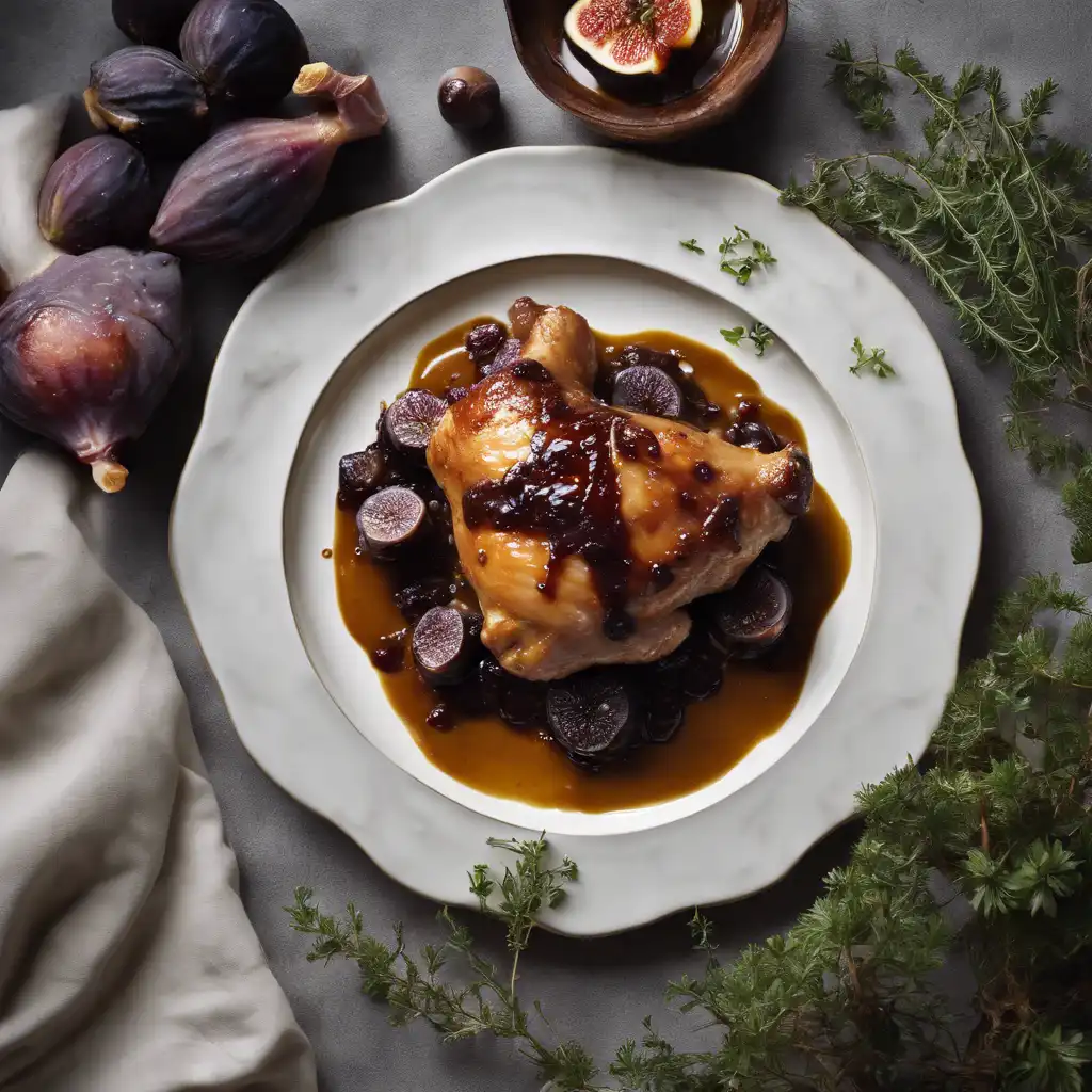 Chicken with Fig Glaze