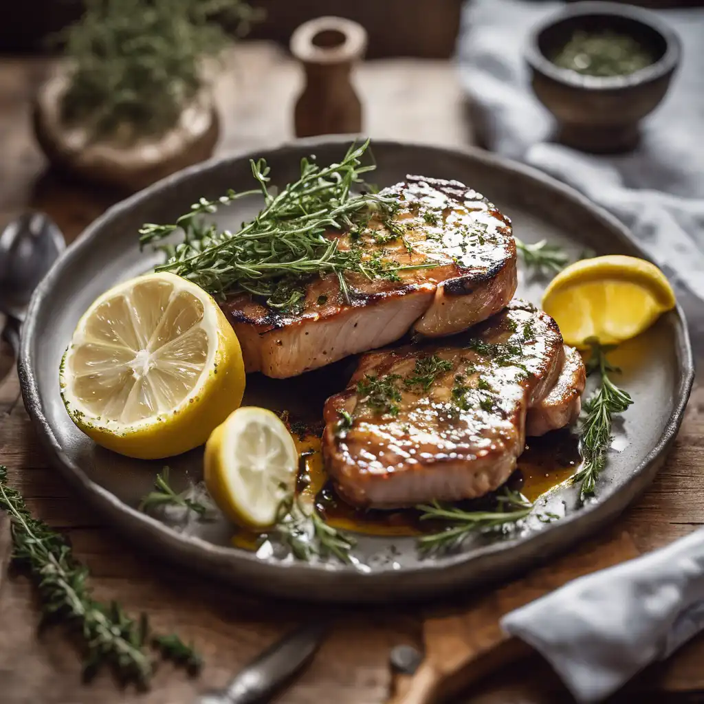 Pork Chops with Thyme