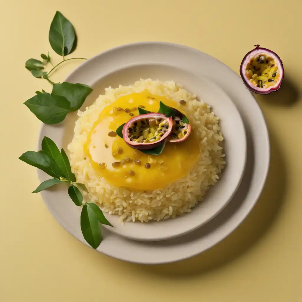 Sweet Rice with Passionfruit