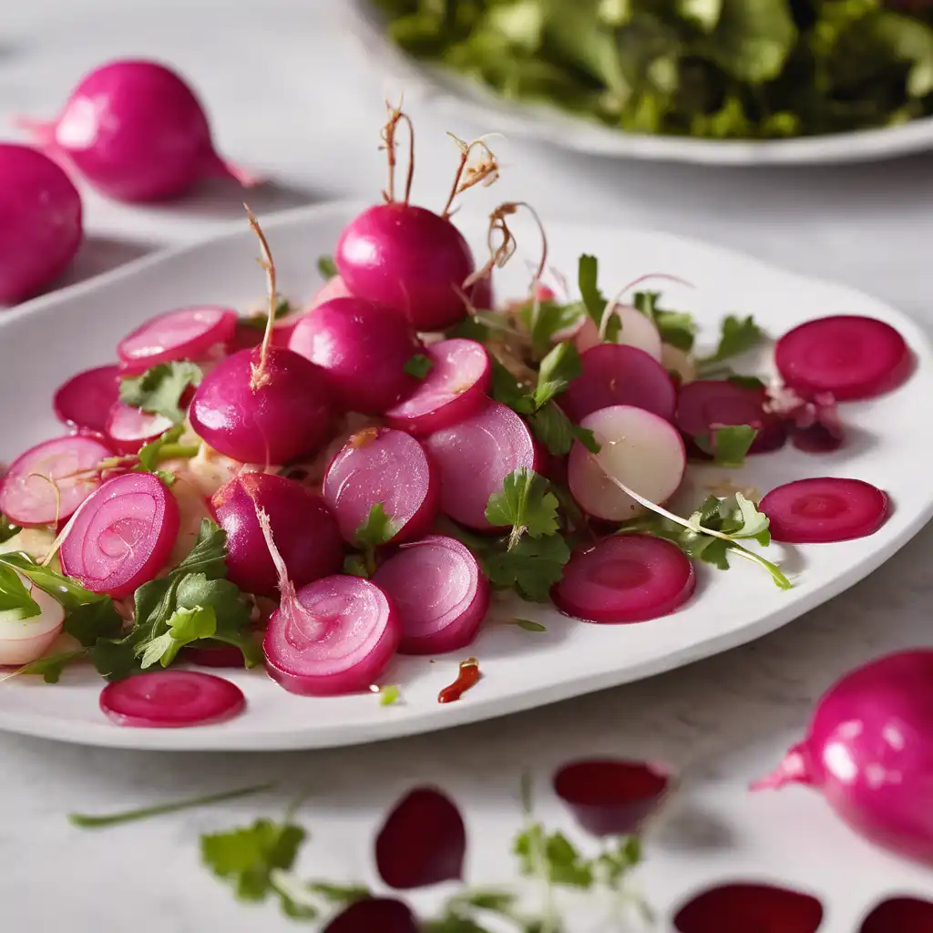 Glazed Radishes