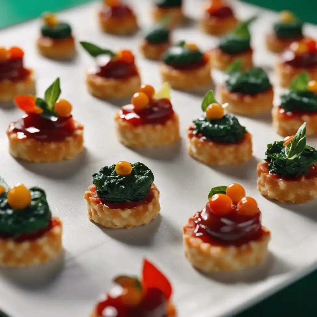 Tricolor Canapés