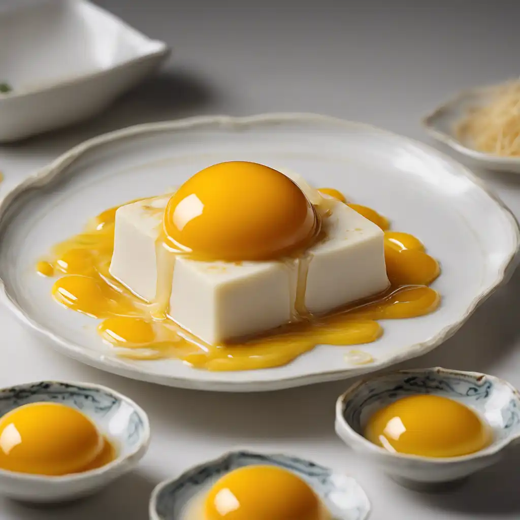 Egg Yolk Tofu