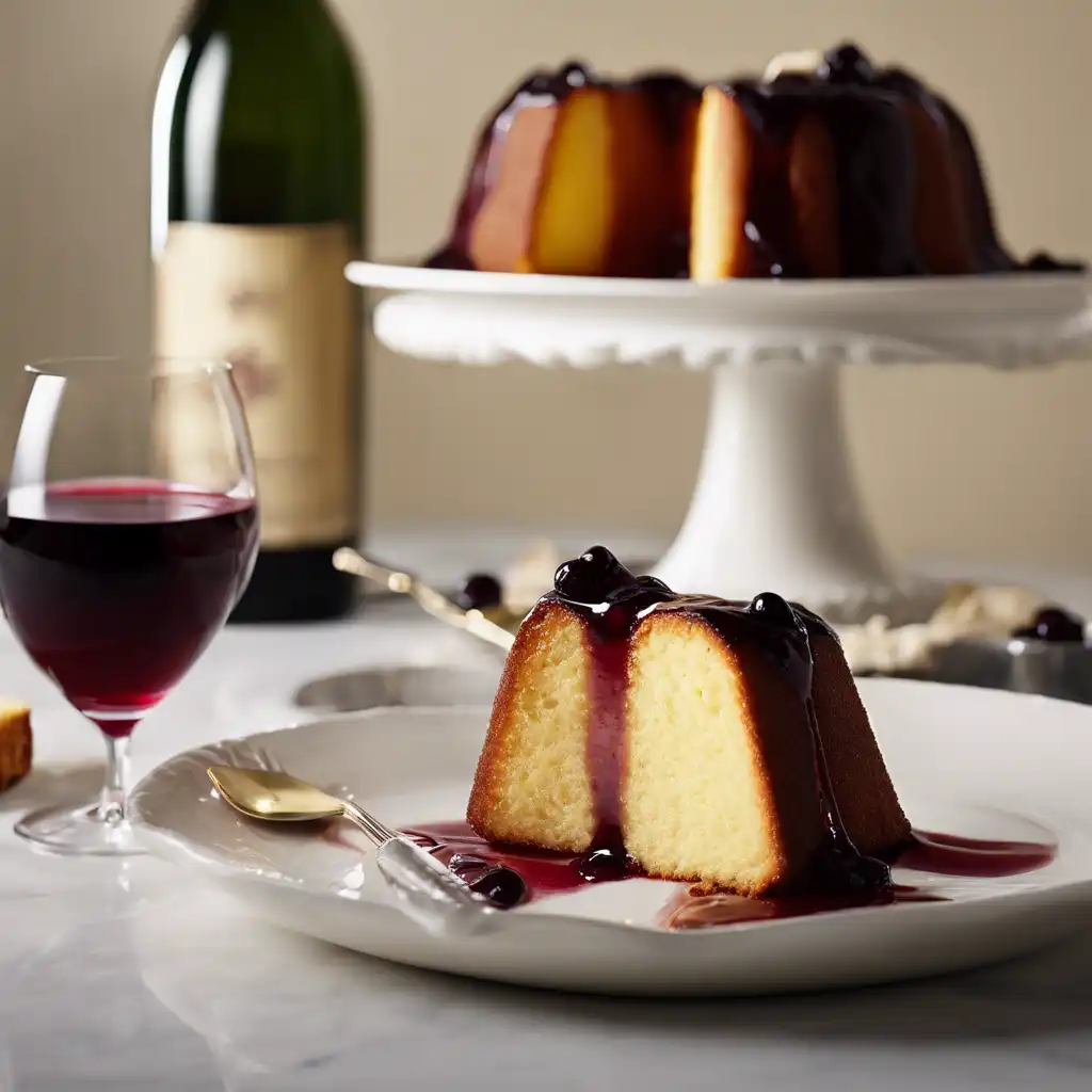 Pound Cake with Wine