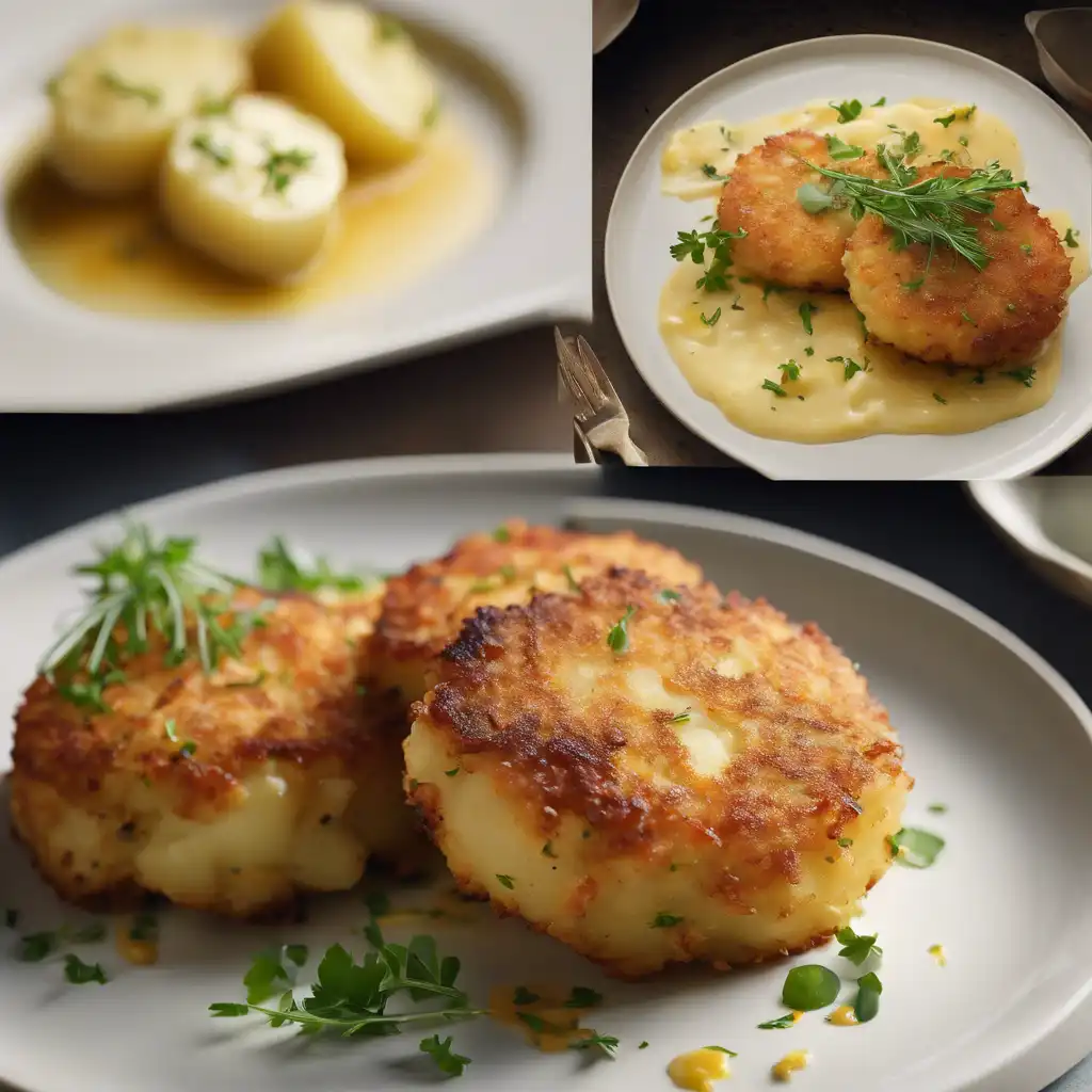 Cod Cakes with Potatoes