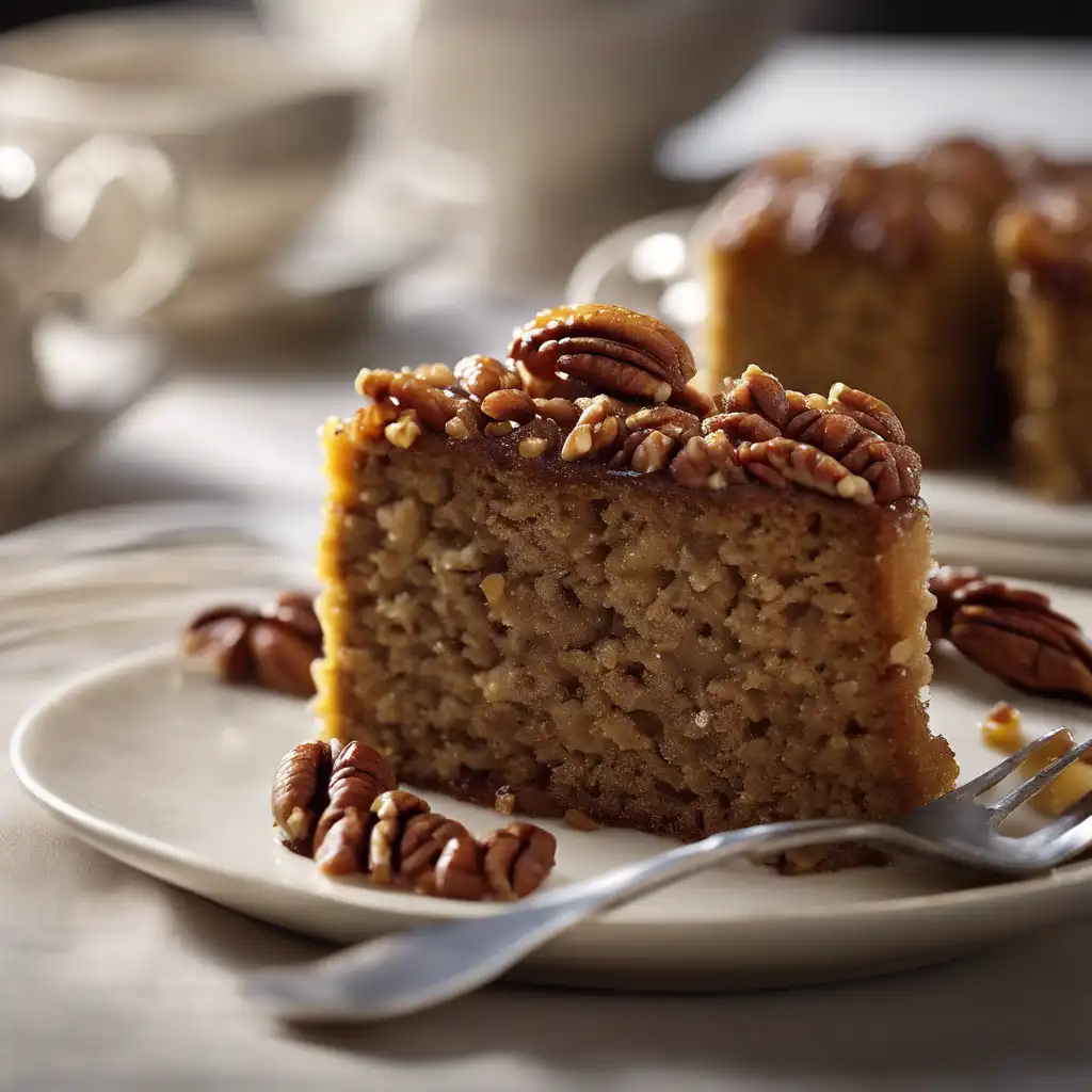 Ginger Pecan Cake