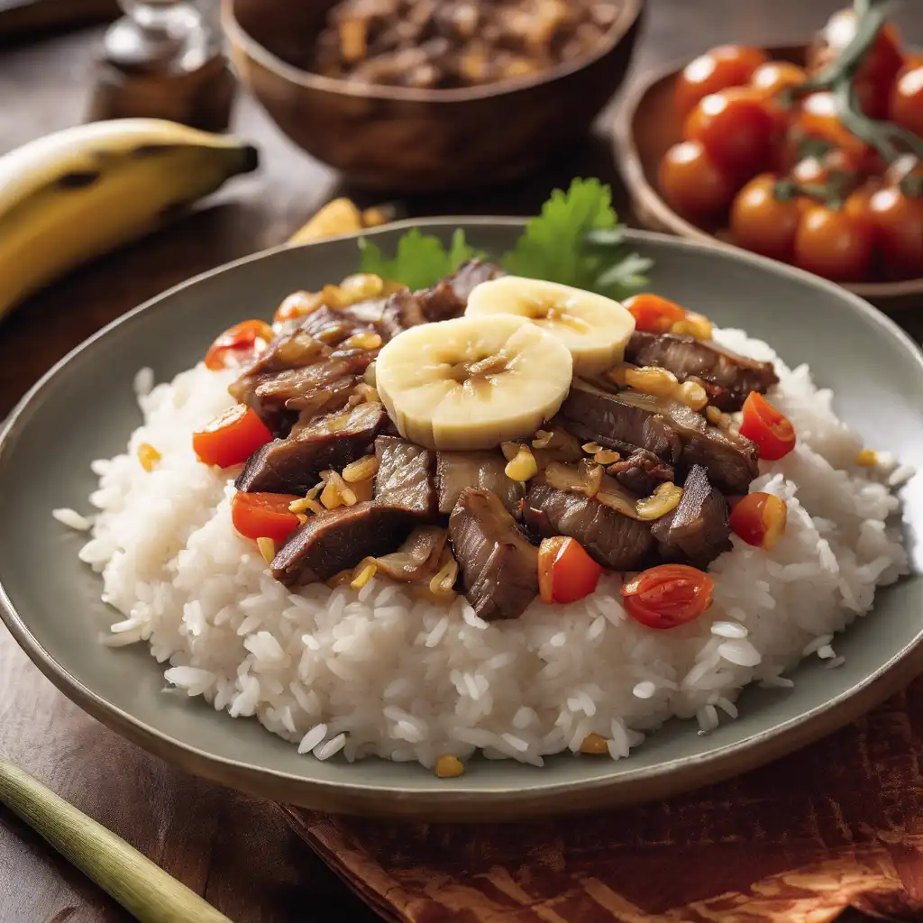 Rice with Banana