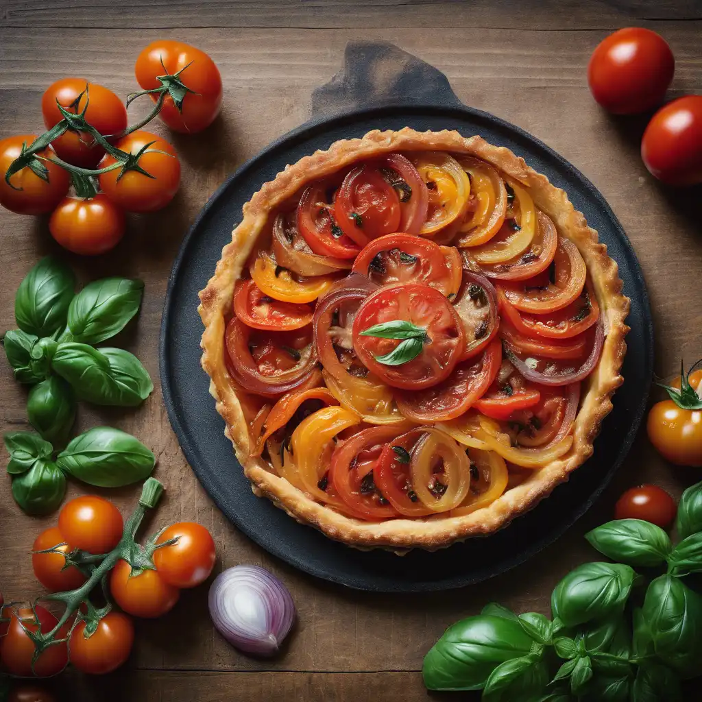 Tomato and Onion Tart