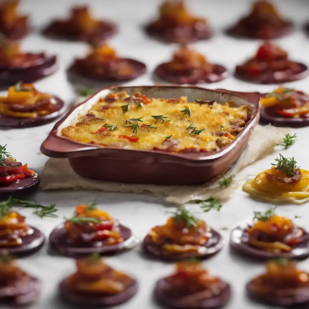 Dried Beef Gratin