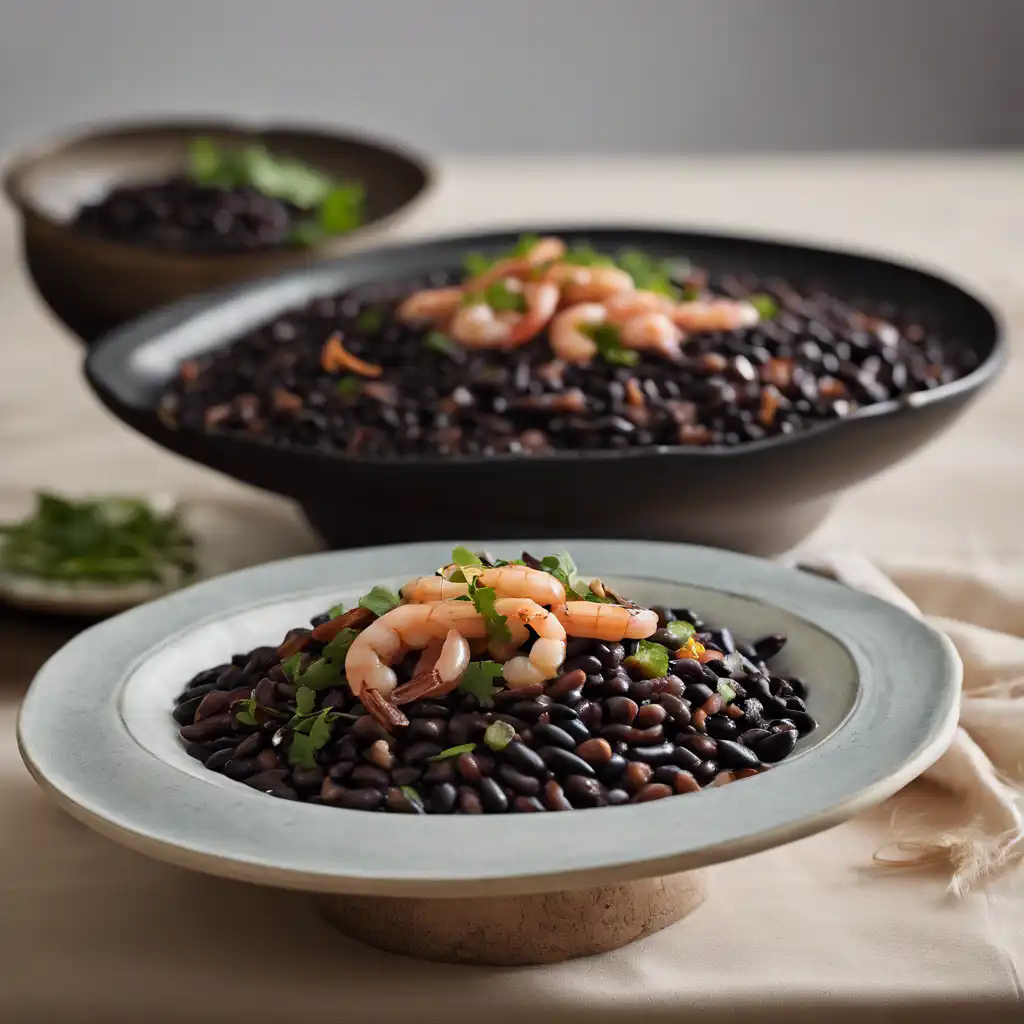 Black Bean with Dried Shrimp