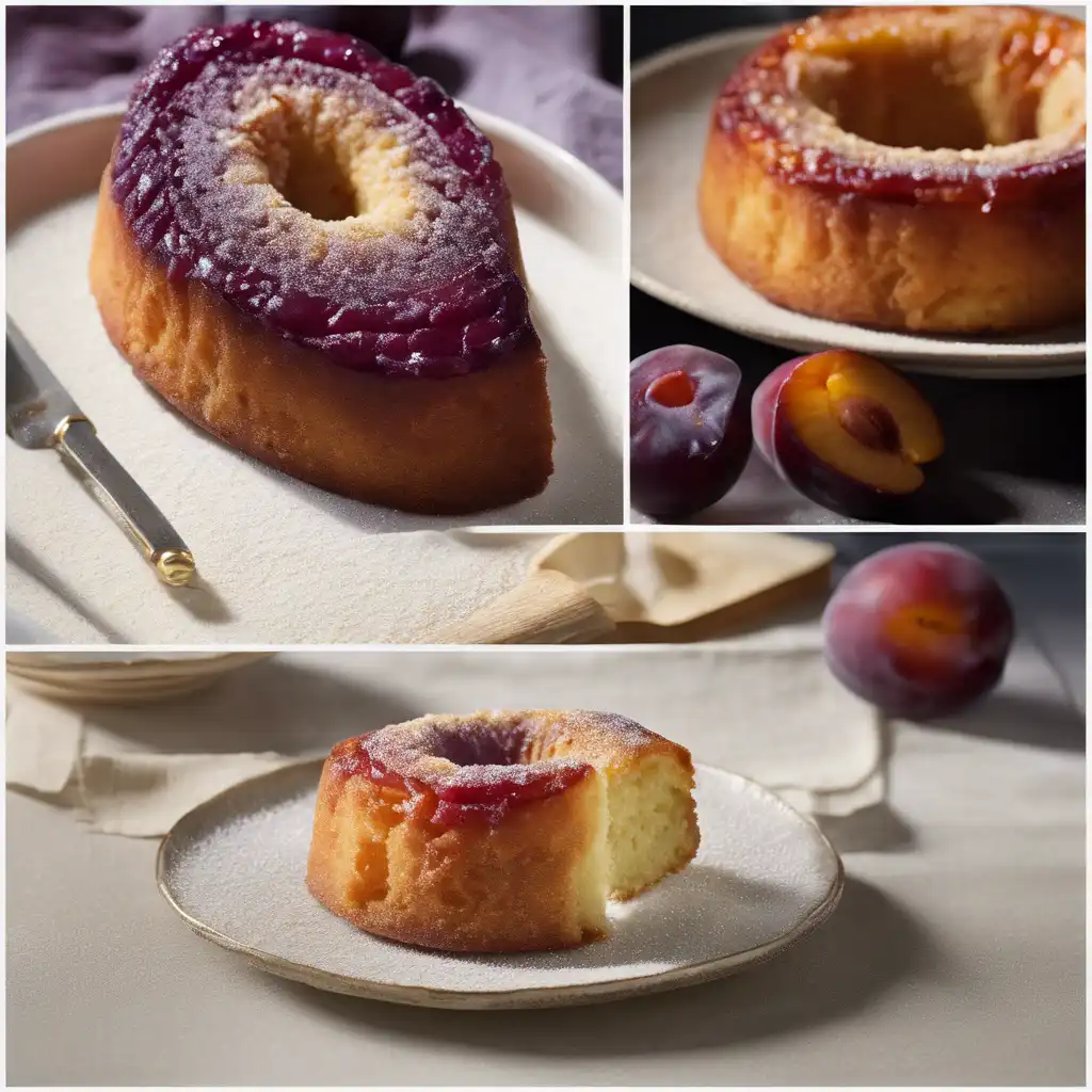 Plum Ring Cake