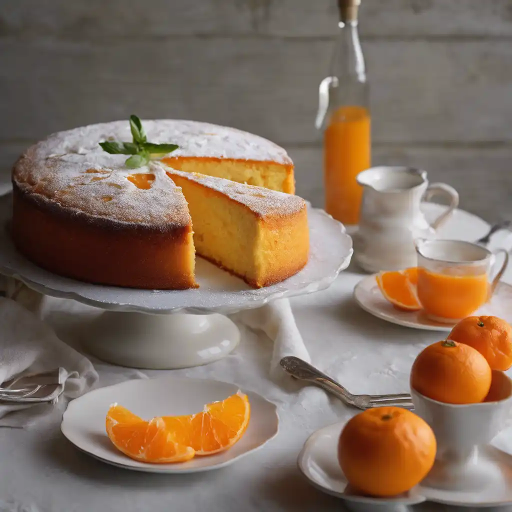 Tangerine and Ricotta Cake