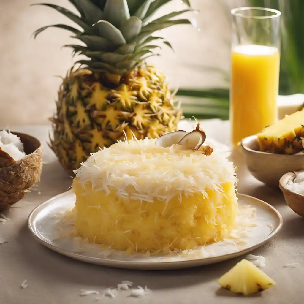 Pineapple Coconut Cake