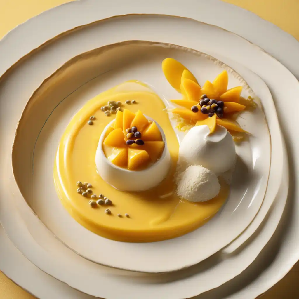 Mango and Passion Fruit Cream