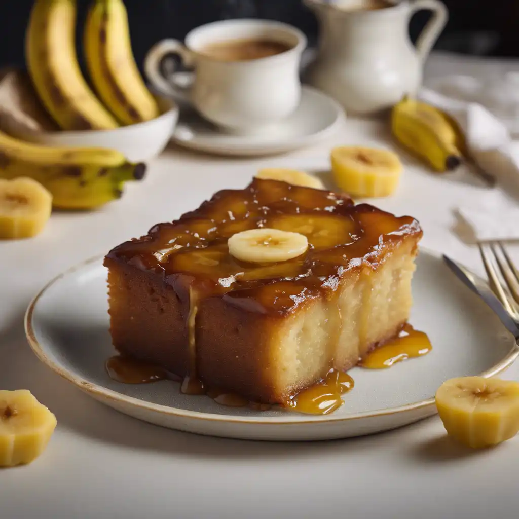 Upside-Down Banana Cake