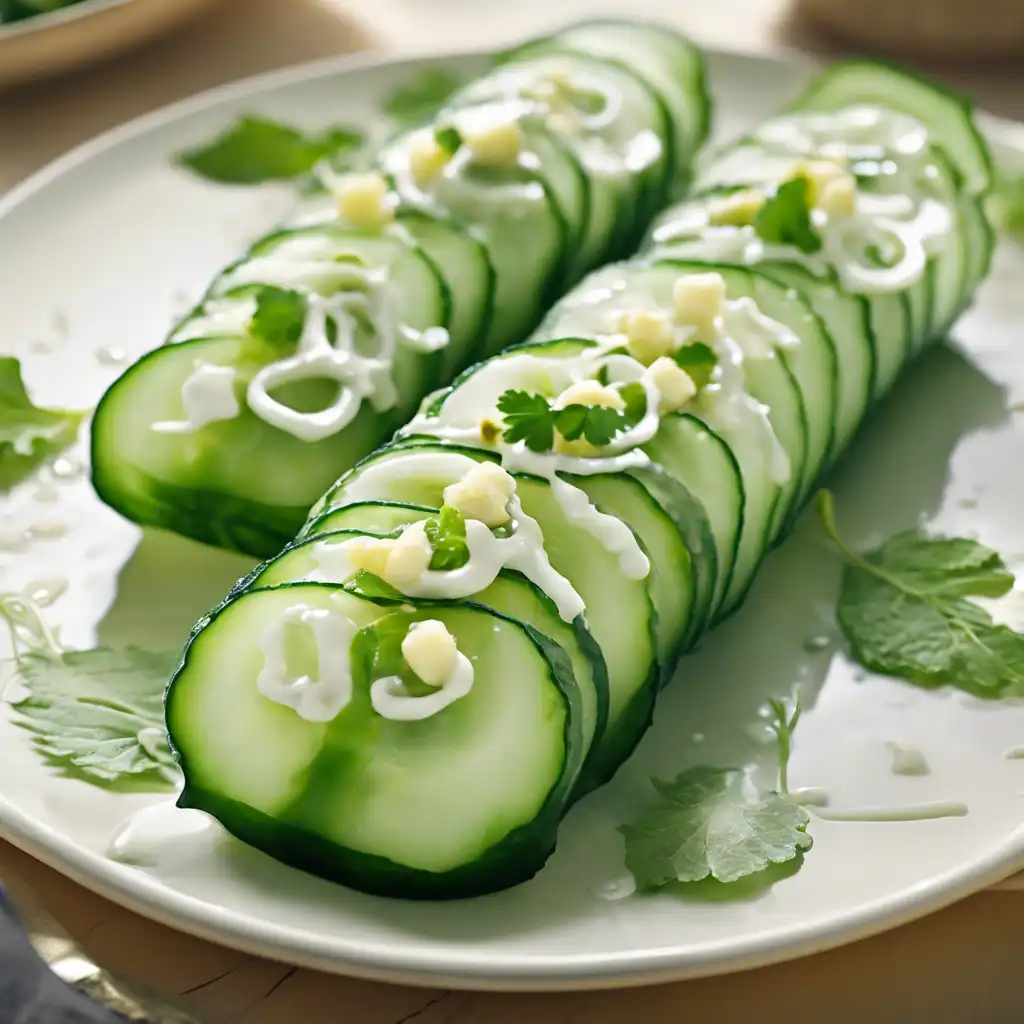 Stuffed Cucumber Salad