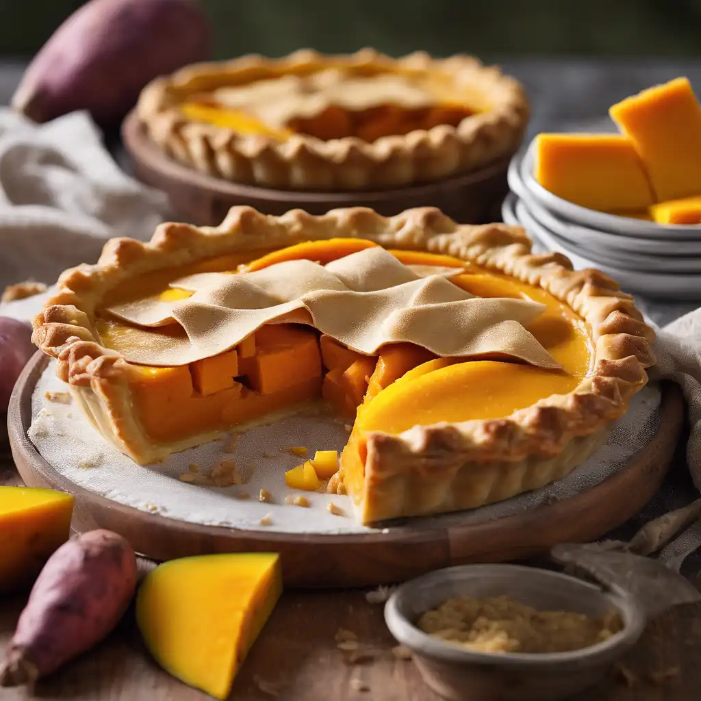 Sweet Potato and Mango Pie