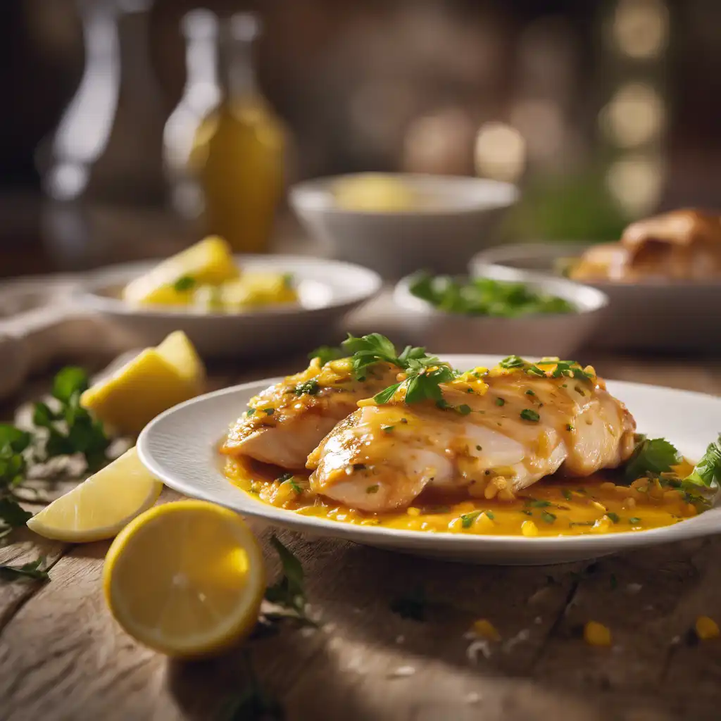 Chicken in Lemon and Salsa Sauce