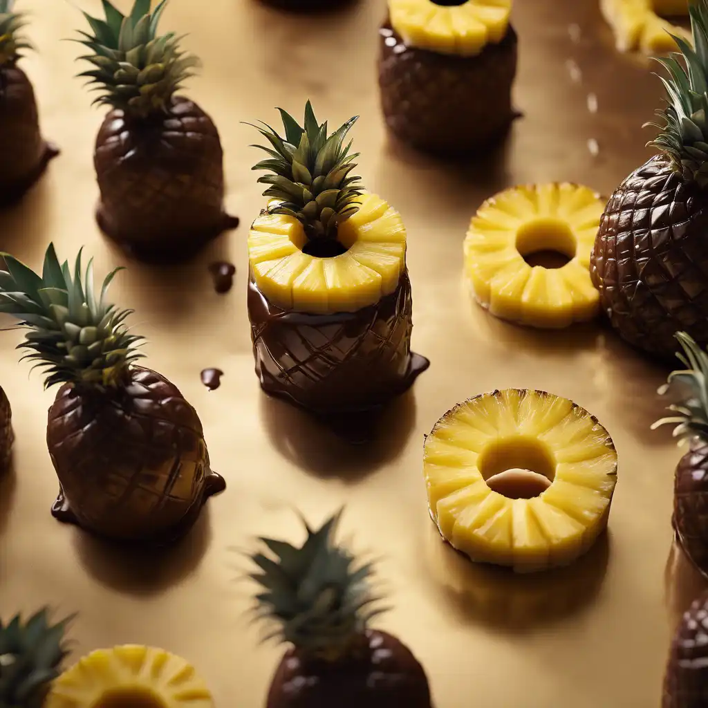 Pineapple with Chocolate