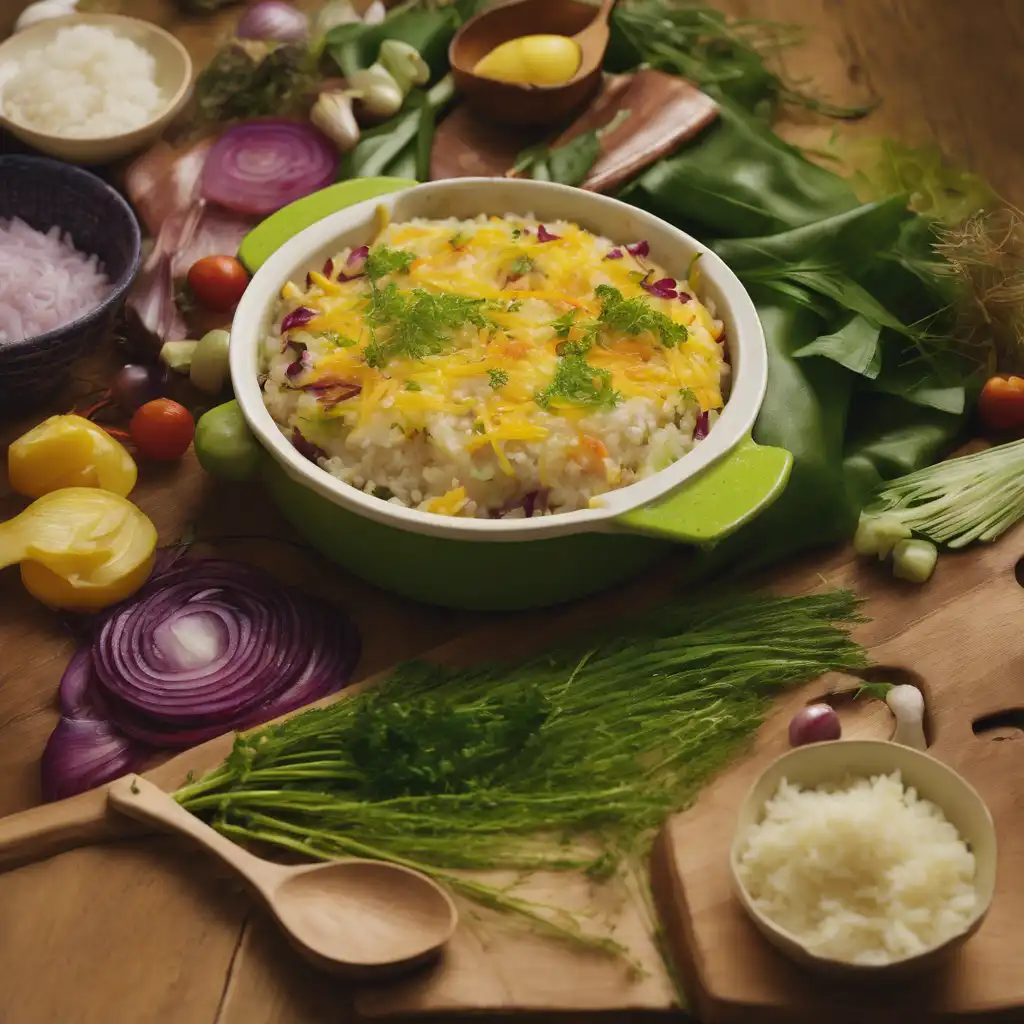 Couve and Rice Casserole