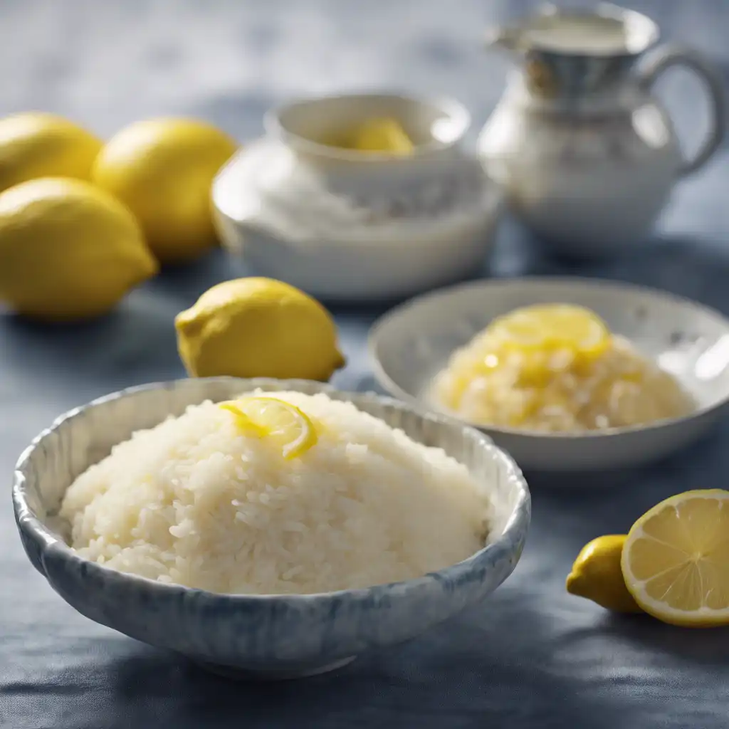 Sweet Rice with Lemon