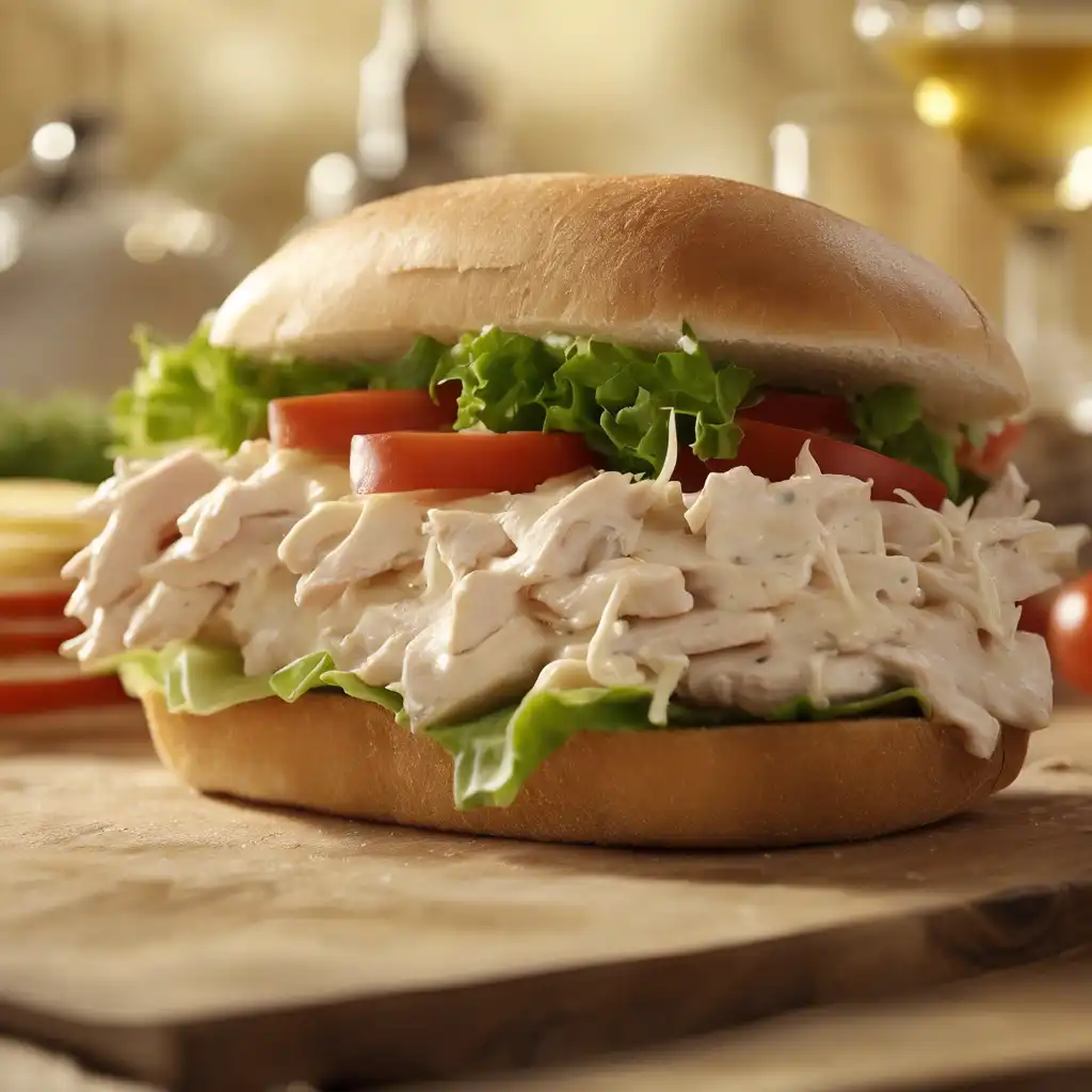 Creamy Chicken Sandwich Light