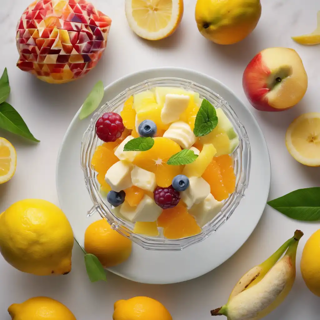 Lemon Cream Fruit Salad