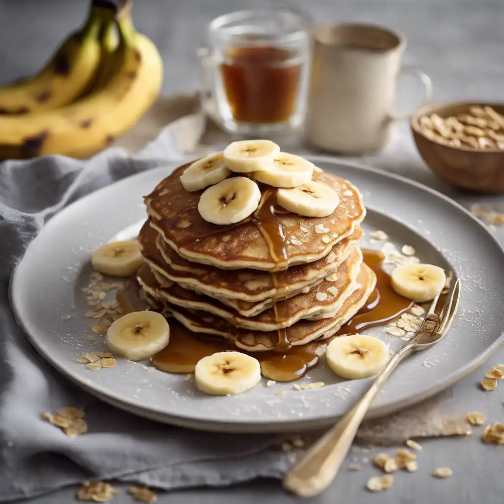 Banana and Oat Pancakes