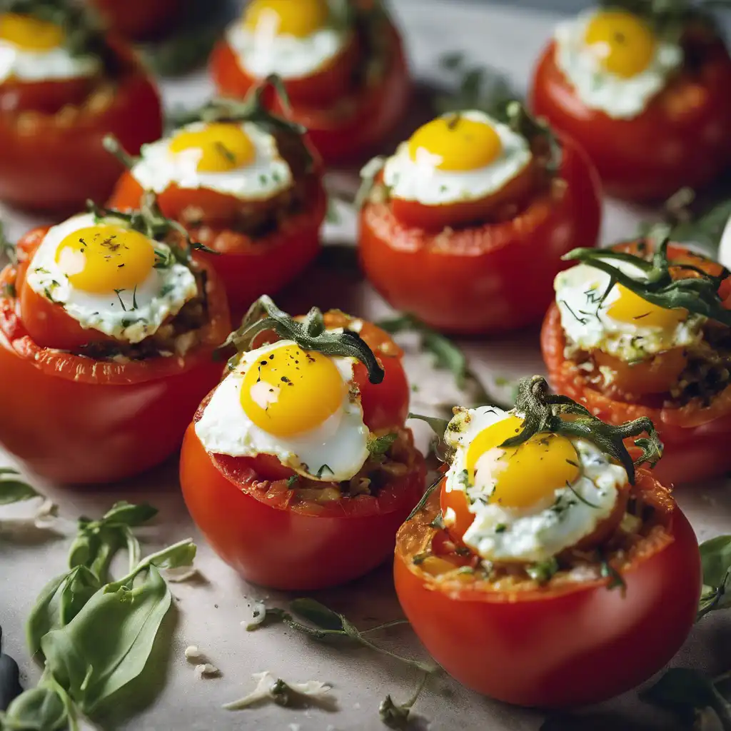 Stuffed Tomatoes with Egg