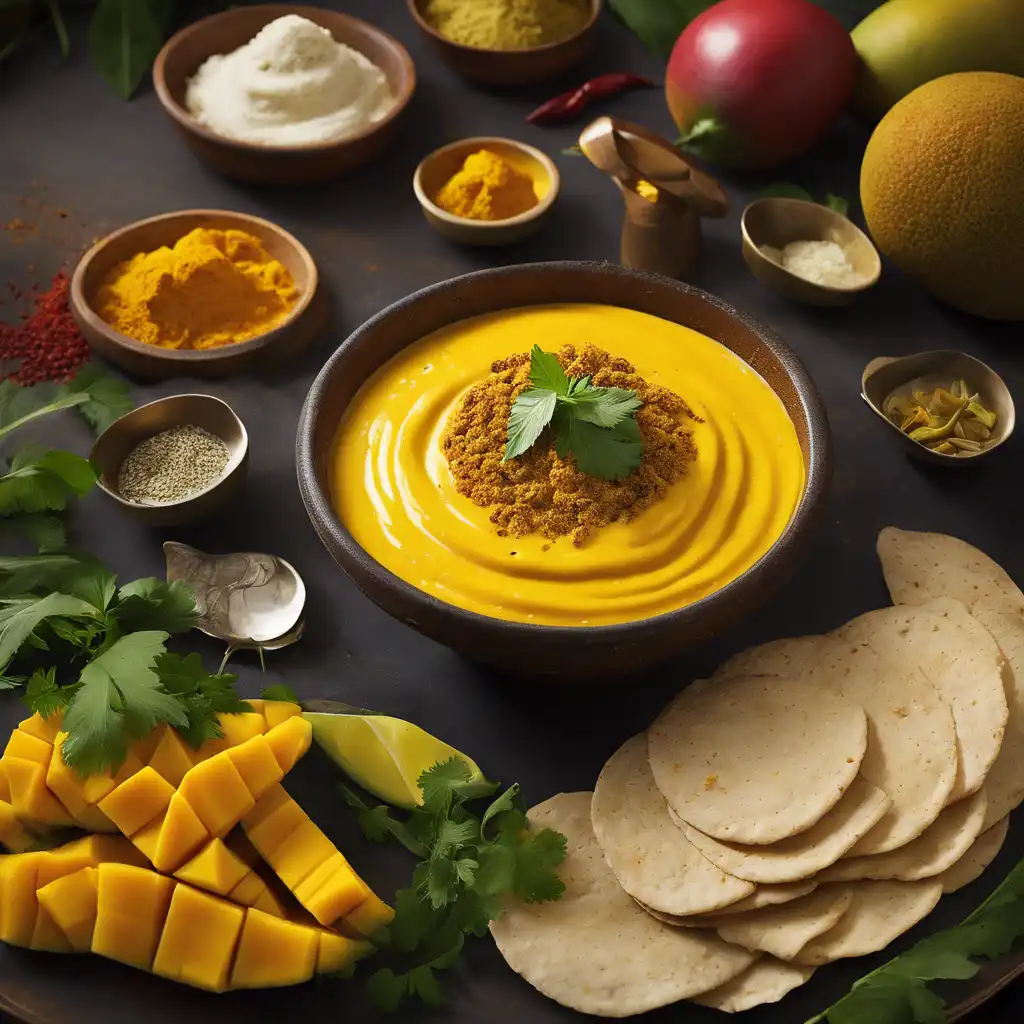 Curry and Mango Dip