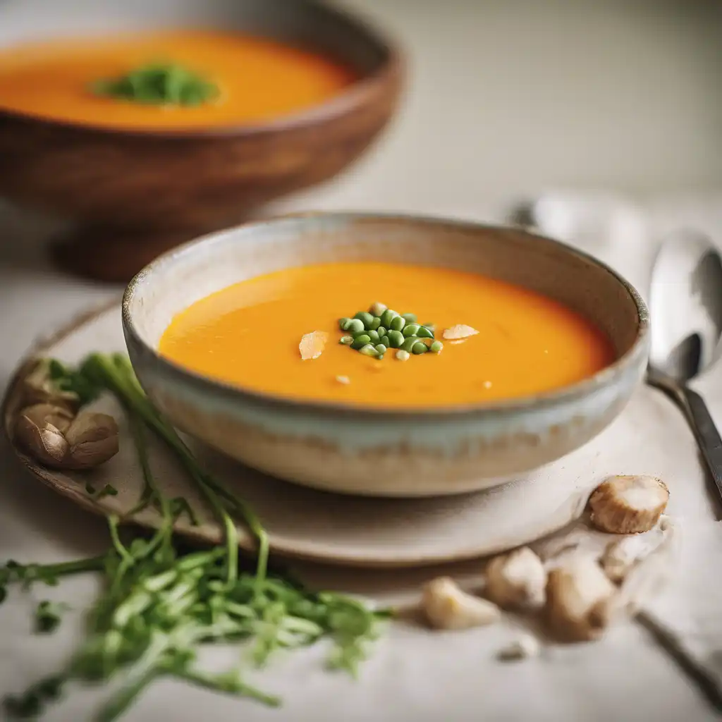 Creamy Carrot Soup with Ginger