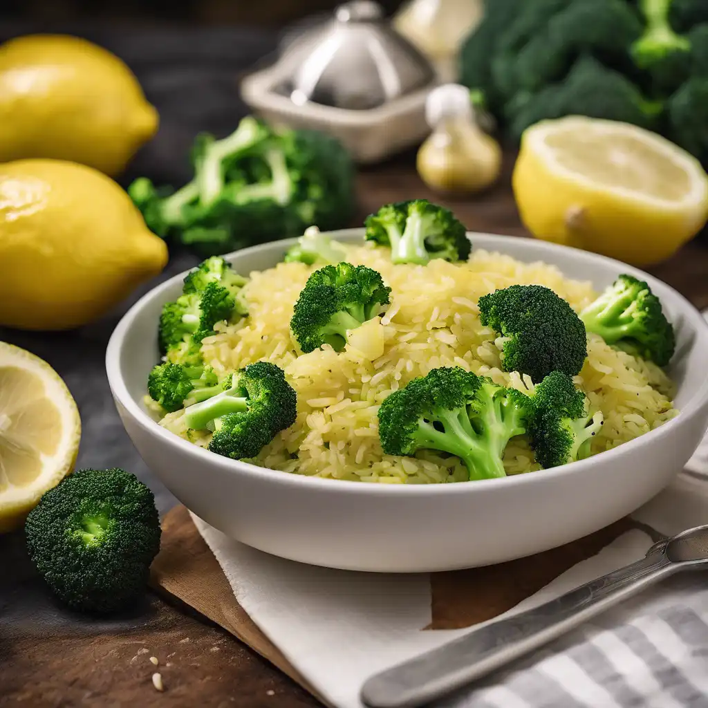 Lemon Broccoli Rice