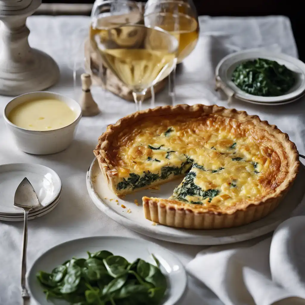 Three-Cheese Quiche