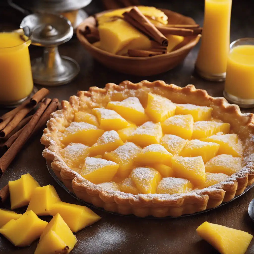 Mango and Pineapple Tart