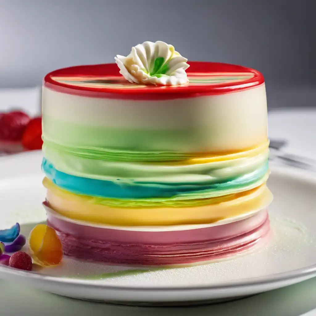 Rainbow Bavarian Cream