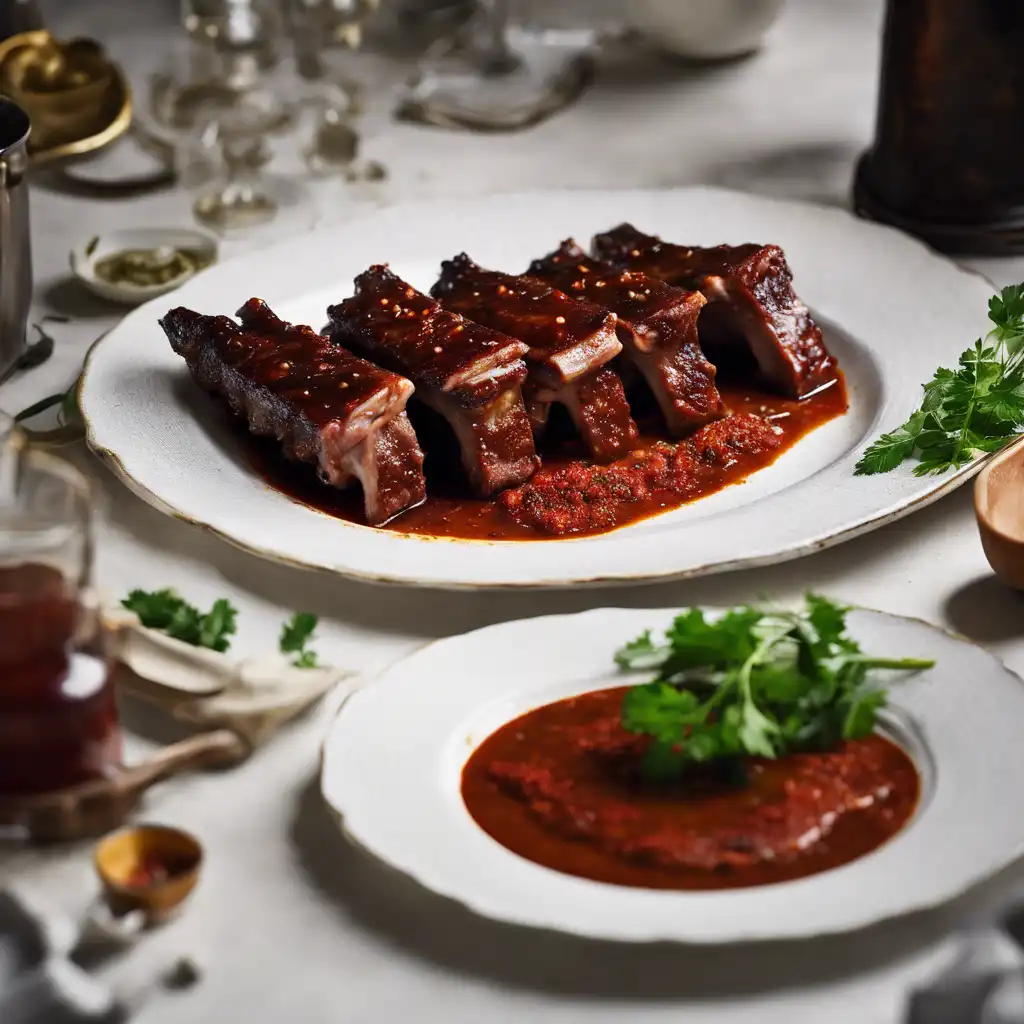 Pork Ribs with Canjiquinha