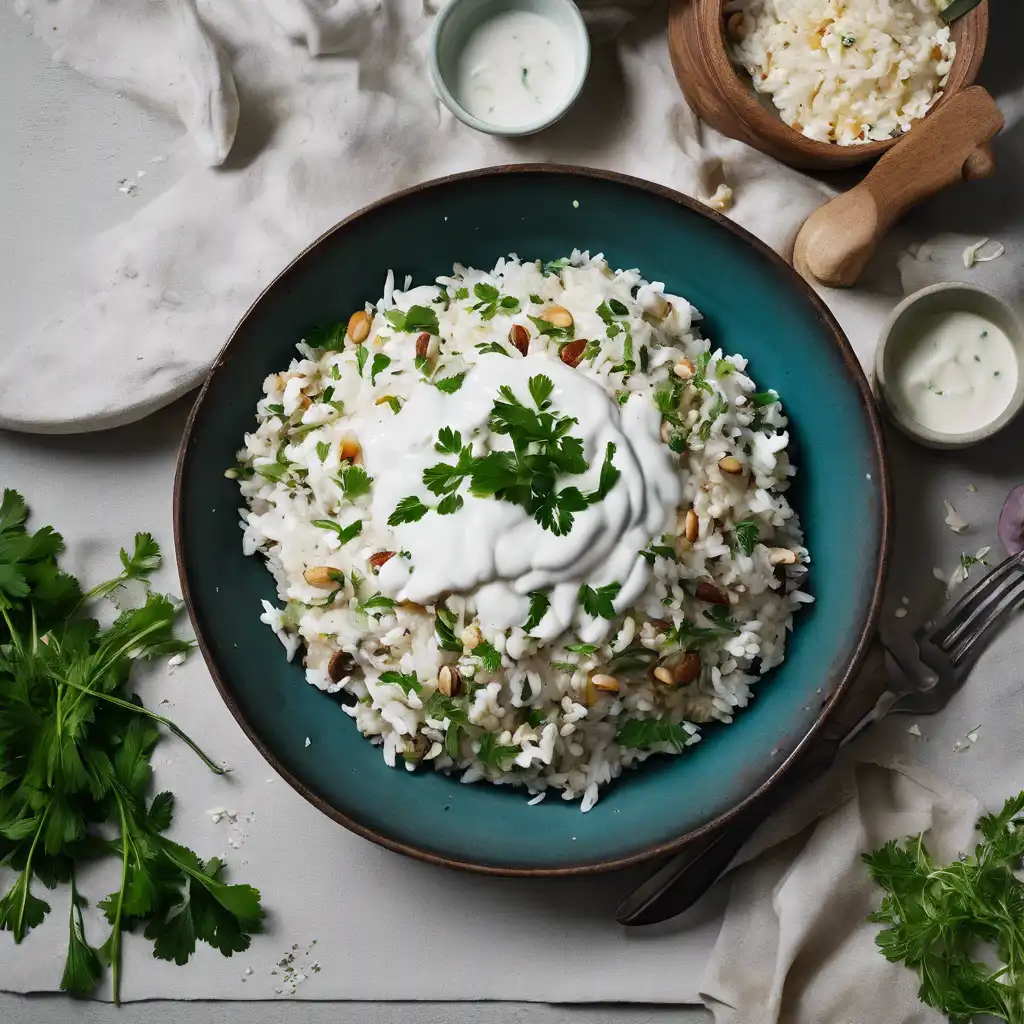 Rice Salad with Yogurt