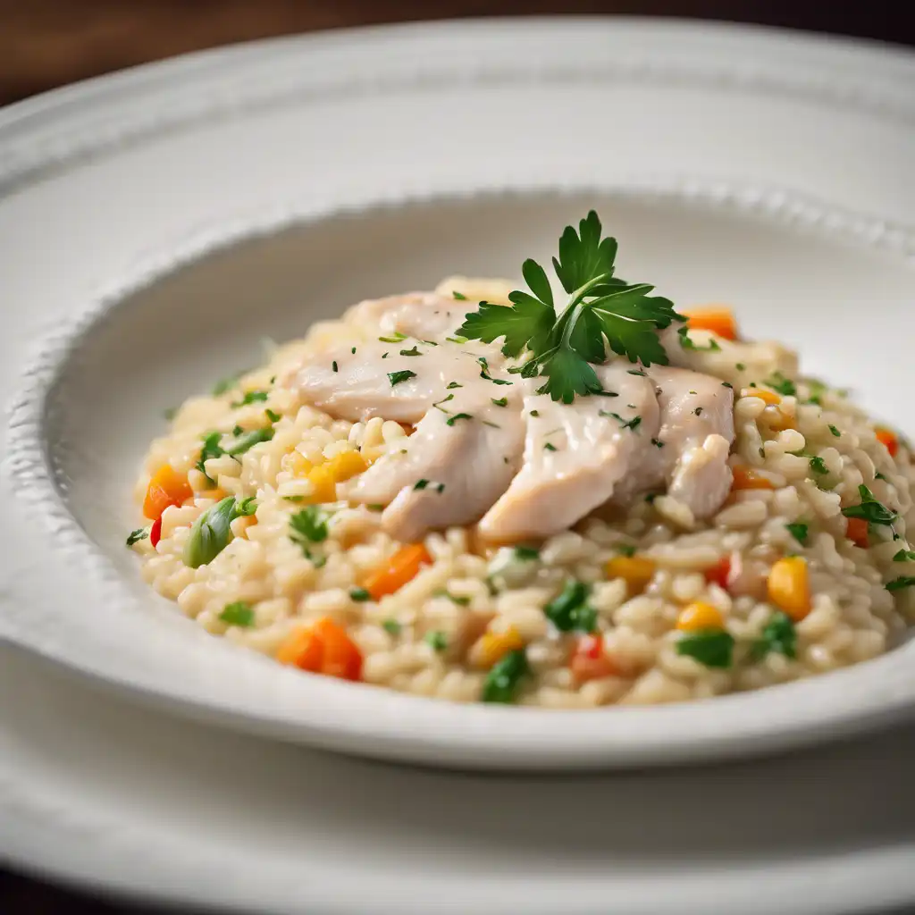 Chicken Pressed Risotto