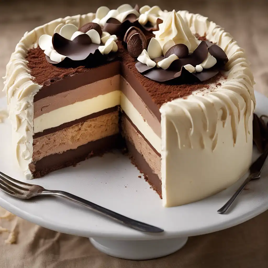 Three-Layer Mousse Cake