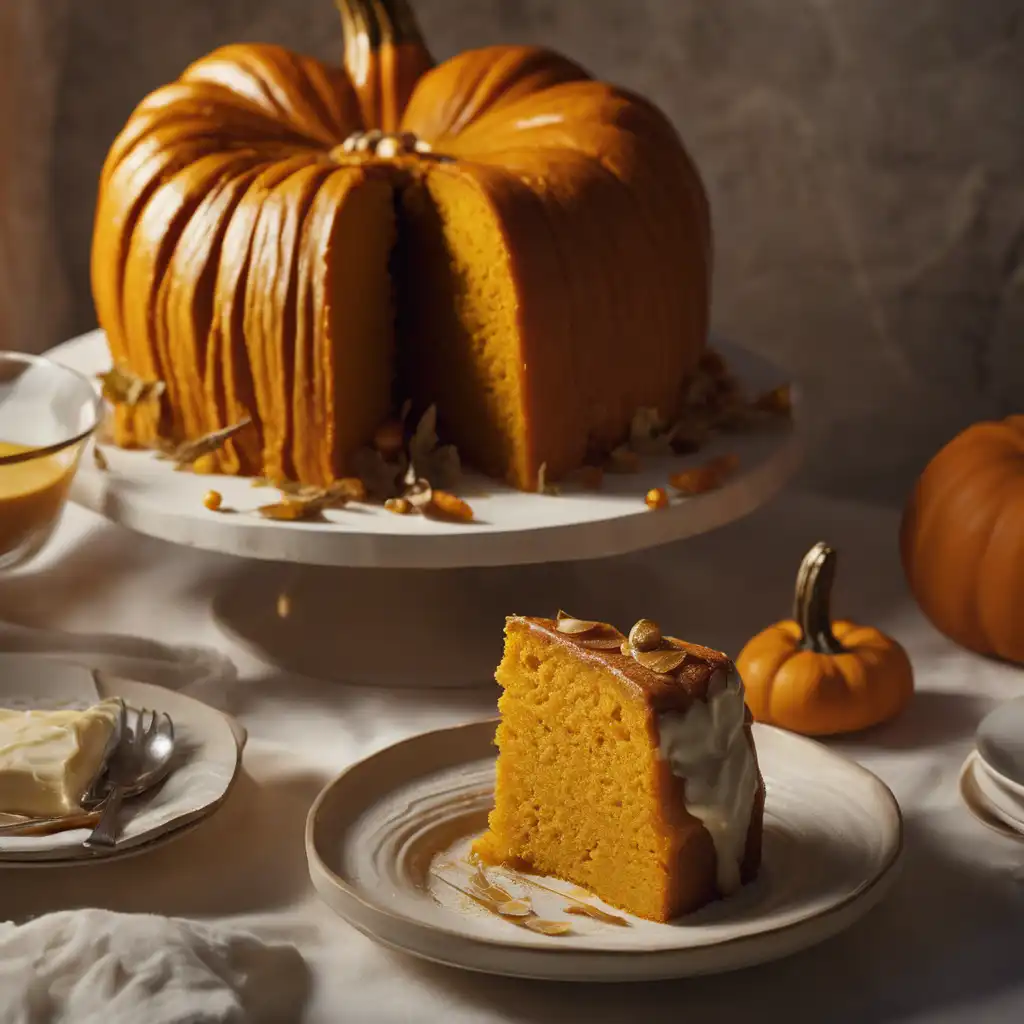 Unique Pumpkin Cake