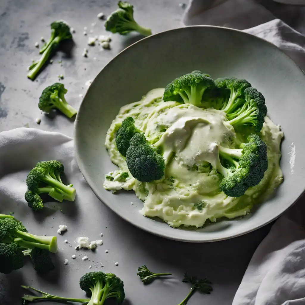 Flower of Broccoli Purée