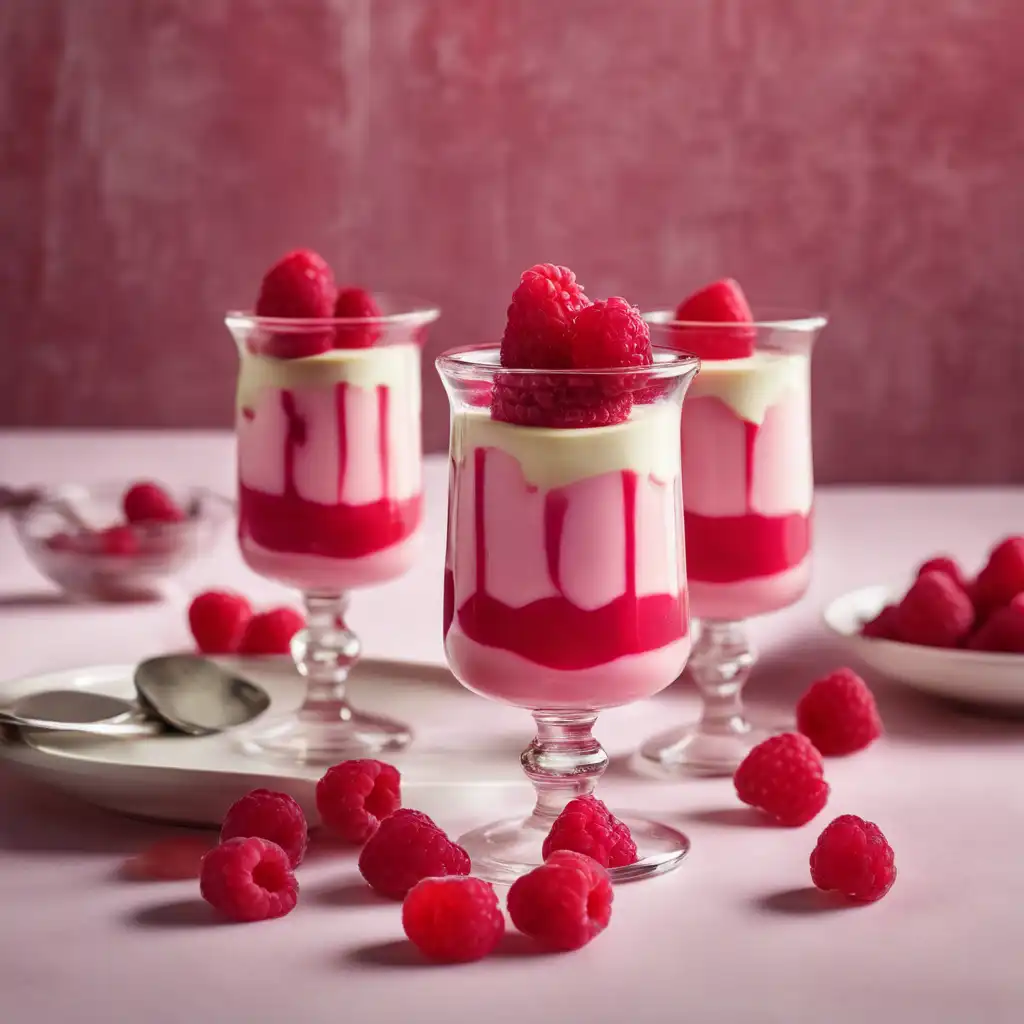 Raspberry Panna Cotta