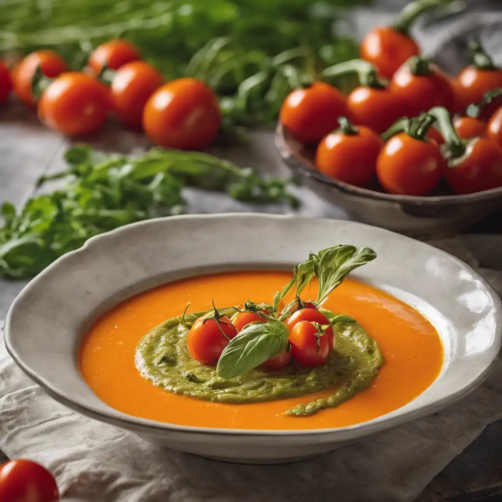 Carrot Pesto Soup