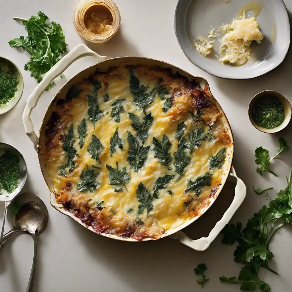 Braised Chard Gratin