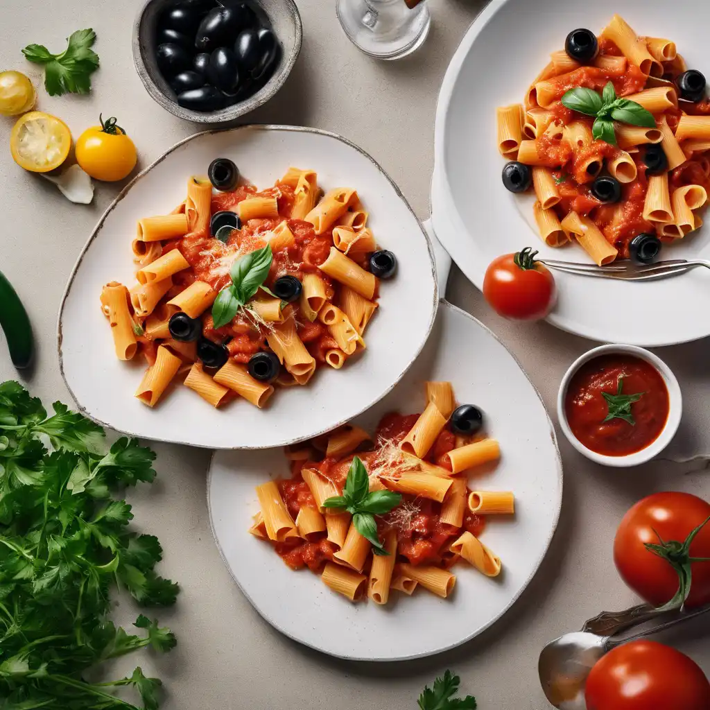 Tomato Pasta with Rigatoni